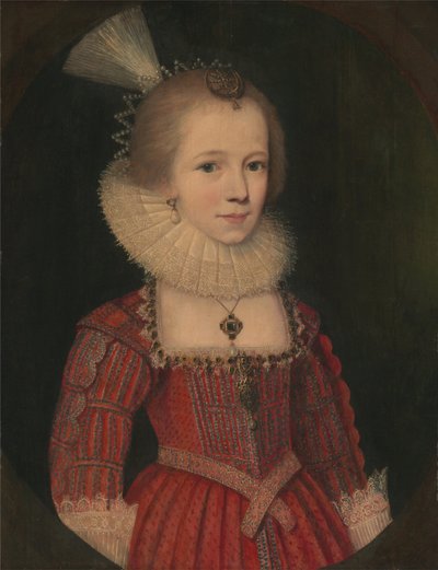 Una ragazza giovane da Paul van Somer